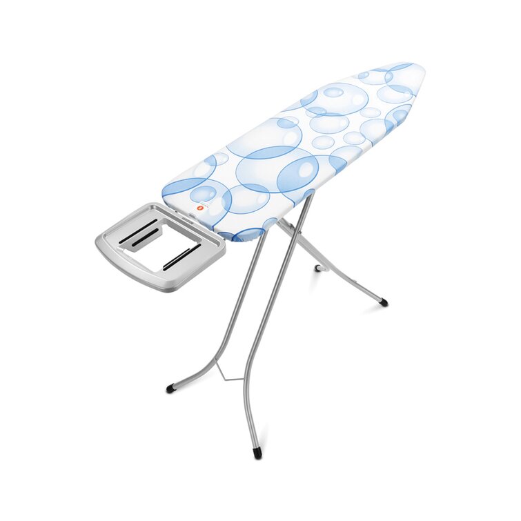 Brabantia Size B PerfectFlow Ironing Board With Solid Steam Iron Rest